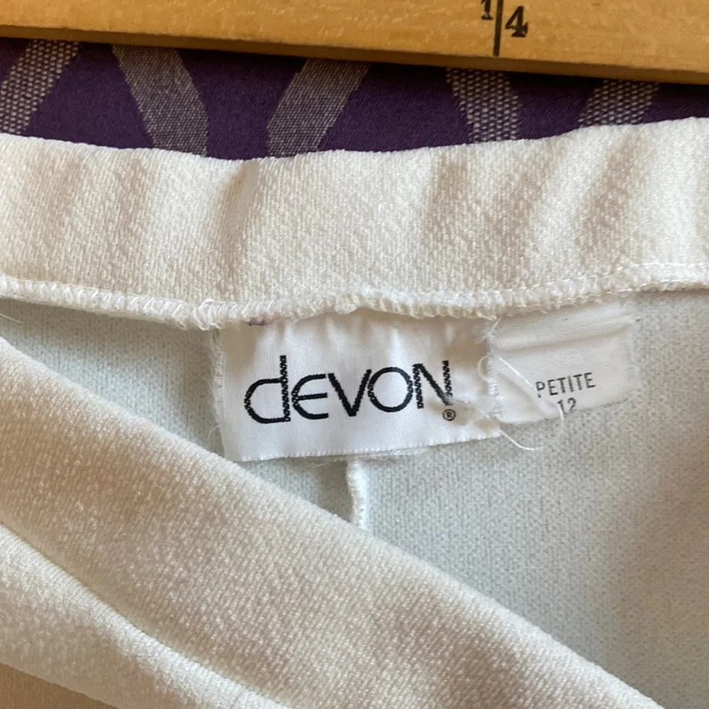 VTG 70’s real deal pebble double knit slacks! Size 12p(10?) - Picture 7 of 8